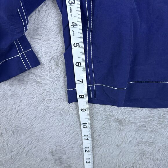 Polo Ralph Lauren Mens Swim Trunks Navy Red Drawstring Lined Shorts Size M Beach - Picture 7 of 12